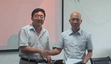 華清遠(yuǎn)見(jiàn)與廣西科技大學(xué)簽約儀式